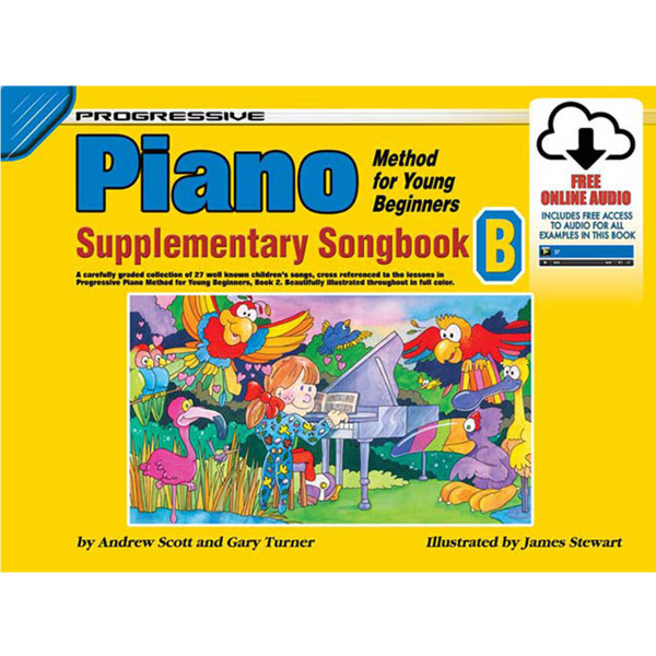 Progressive Piano Method Young Beginner Supplement Songbook B