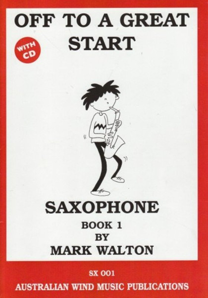 Off To A Great Start Tenor Sax Book 1/CD