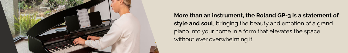 The Roland GP-3 is where elegance meets emotion | Mall Music