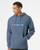 Unisex Midweight Storm Blue Hoodie with FUCKICE graphic