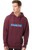 Unisex Midweight Maroon Hoodie with FUCKICE graphic