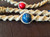 Hemp Macramé 5' Leash with Beads