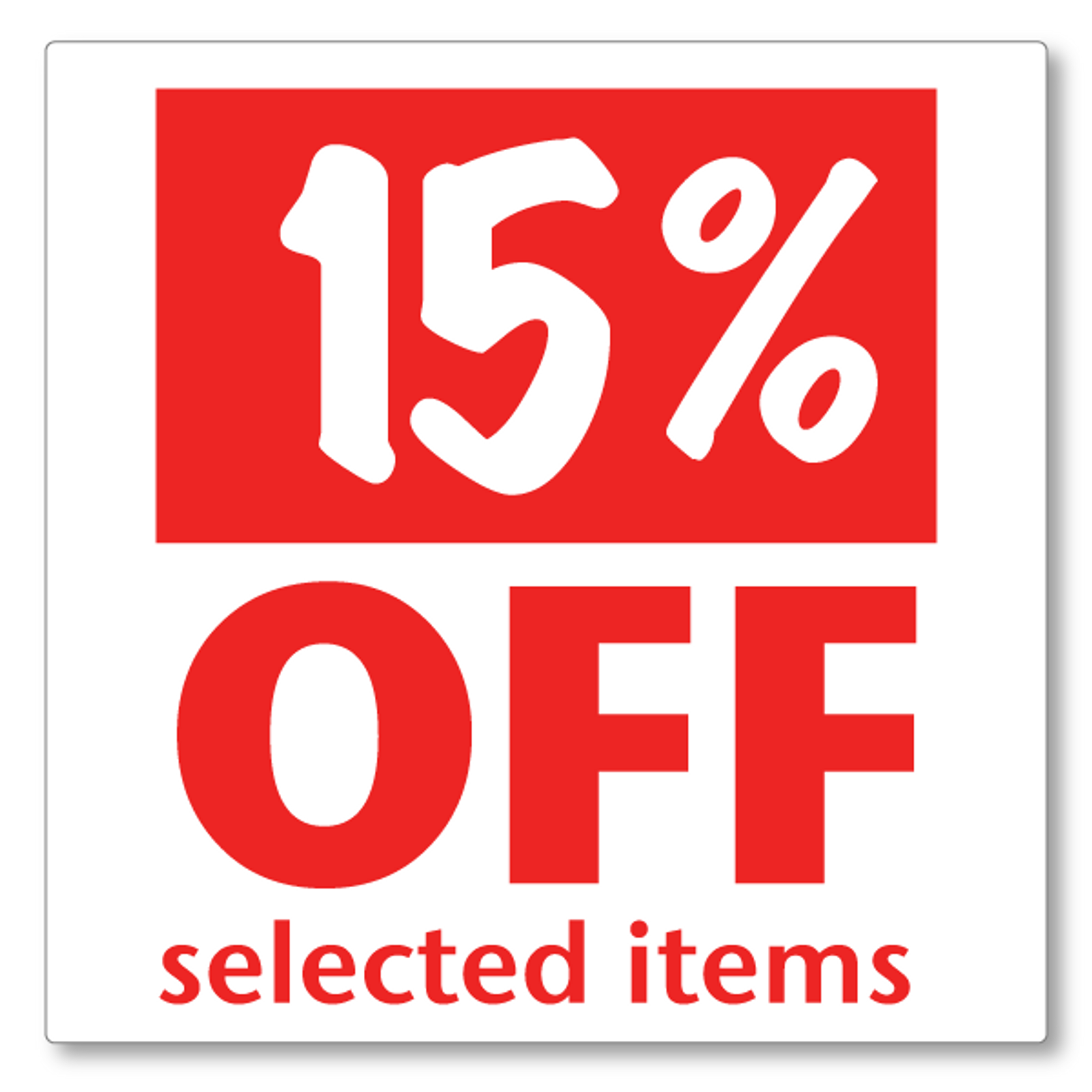 15% off shop