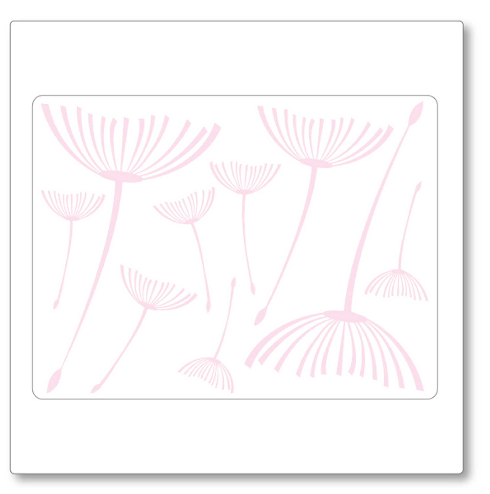 Flying Dandelions wall decal (Small)