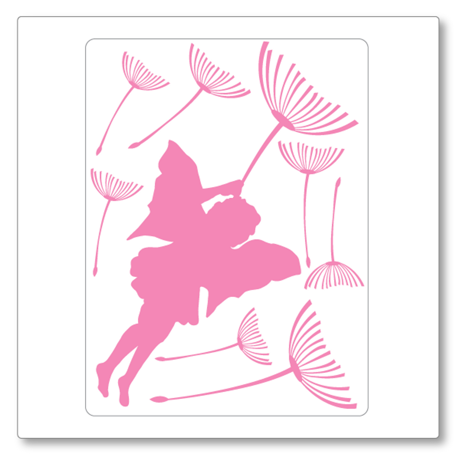 flying fairy (small) wall decal