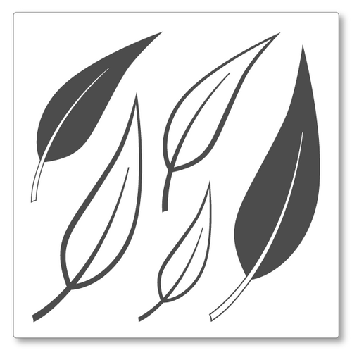 gum tree leaves wall decal (small) Walls That Talk