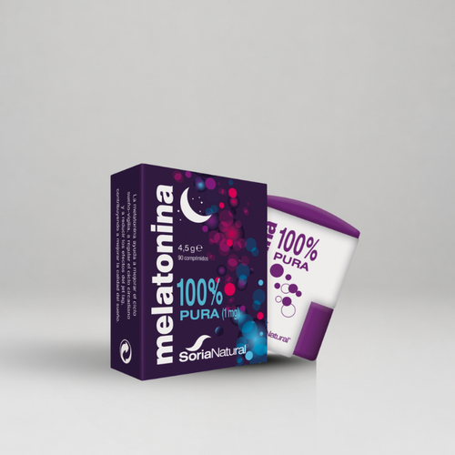 MELATONINA PURA 1MG SORIA NATURAL 90 COMPRIMIDOS