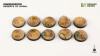 Deserts of Maahl Bases, Round 25mm (x10)