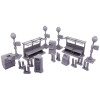 City Streets Scenery Set