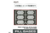 25mm x 50mm Pill Dual Use Bases - WAAGA003