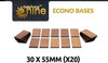 GF9 Econo Bases 30x55mm (x20)