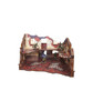 WW2 Ostfront Stalingrad School Left (with balcony) (1) (28mm) PREPAINTED