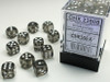 Translucent: 12mm D6 Smoke/White (36)