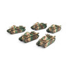 French Char B1 bis Tank Platoon (x5 Plastic)