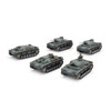 German Panzer III/StuG III A Platoon (x5 Plastic)