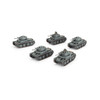 German Panzer 38(t) Platoon (x5 Plastic)