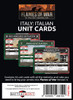 Italian Unit Card Pack (both sides) (53 cards)