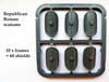 Hard Plastic Roman Scutum Shield Pack