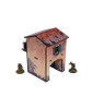 WW2 Italy Gate Balcony (1) PREPAINTED 28mm