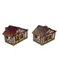 Fantasy Cottages (2) PREPAINTED 28mm