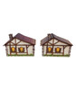 Fantasy Cottages (2) PREPAINTED 28mm