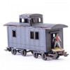 Dead Man's Hand 19th c. American Caboose (Black) 4Ground