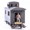 Dead Man's Hand 19th c. American Caboose (Black) 4Ground