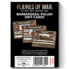 Barbarossa Polish Unit Cards (x39) - Limited Edition