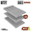 Battlefield Resin Skulls 1:48-1:35 -  (x1000)
