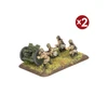 Soviet 76mm obr 1927 gun (x2 metal guns)