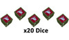 British 6th Airborne Division Dice Set - BR906