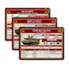 War III Soviet Unit Cards