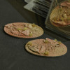 90mm Oval Badlands Bases x2