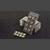 25mm Square Winter Bases x8