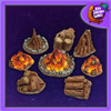 Bonfires & Log Piles (8) - RIK005