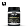 Vallejo Acrylic Thick Mud - Black Mud - 200ml - 26.812