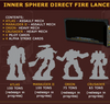 Battletech: Inner Sphere Direct Fire Lance - CAT35725