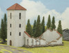 Mediterranean: Ruined Monastery -BB115