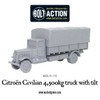 Citroen Civilian 4,500kg Truck with Canopy