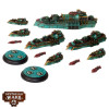 Dystopian Wars: Kongo Battlefleet Set