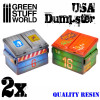 Resin: USA Style Dumpster