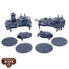 Dystopian Wars Sturginium Platforms & Objectives Set