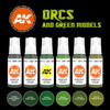 Orcs and Green Models Acrylic Paint Set - 3rd Gen Acrylics