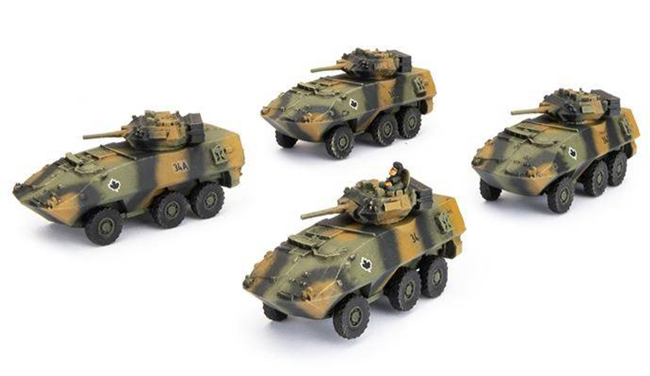 Canadian Cougar Armoured Troop (x4) - TCBX03