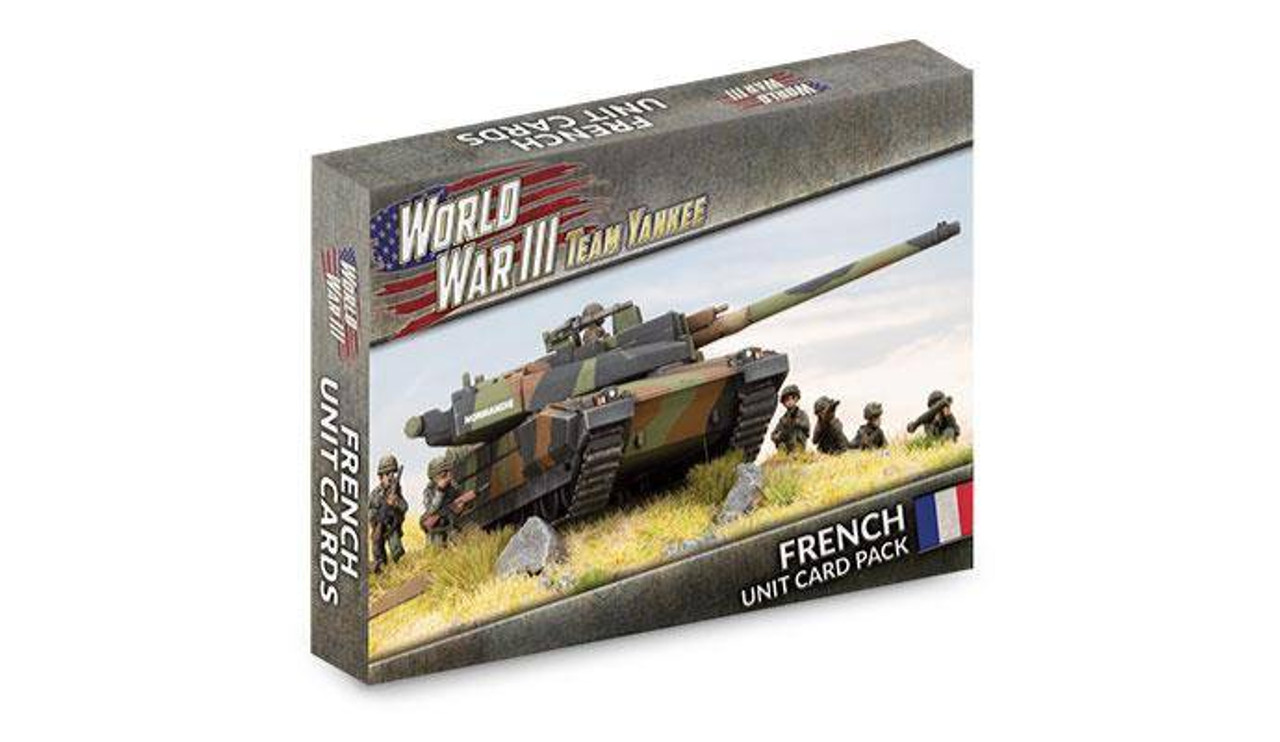 French Unit Card Pack (33x Cards) - WW3-09F