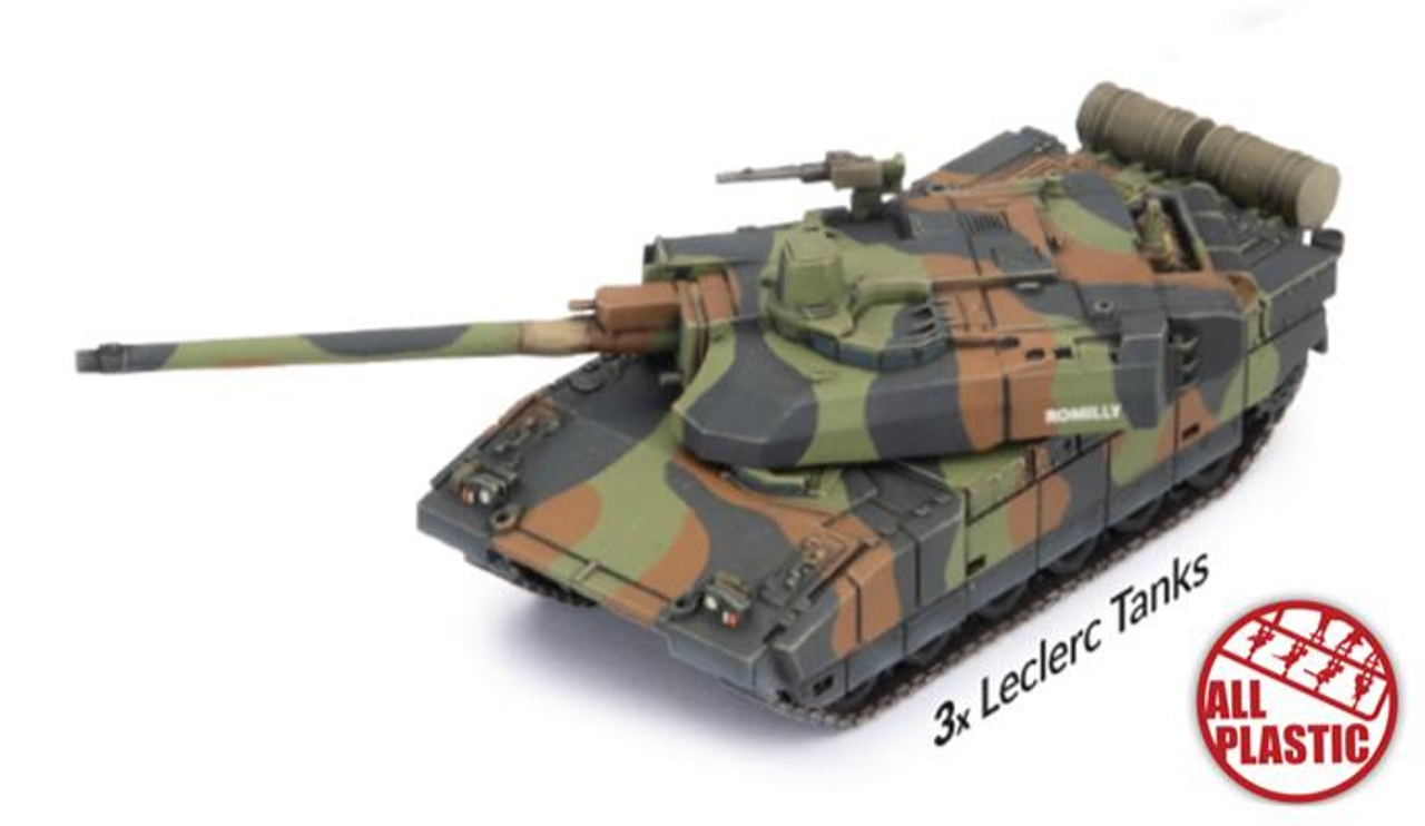 Leclerc Tank Platoon (x5 Plastic) - TFBX10