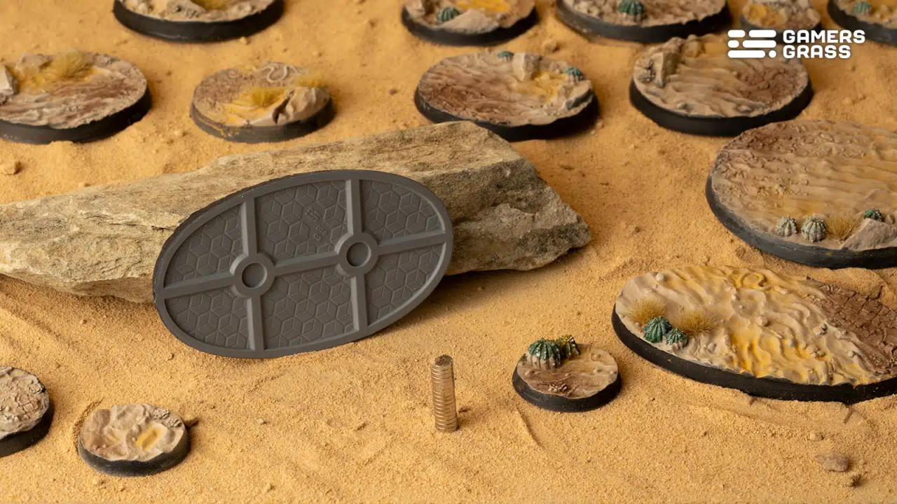 Deserts of Maahl Bases, Oval 75mm (x3)