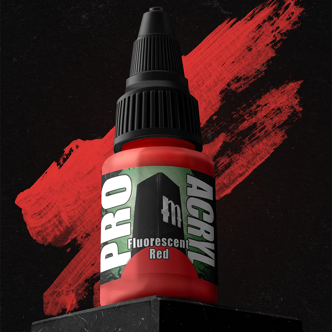 Pro Acryl: Fluorescent Red