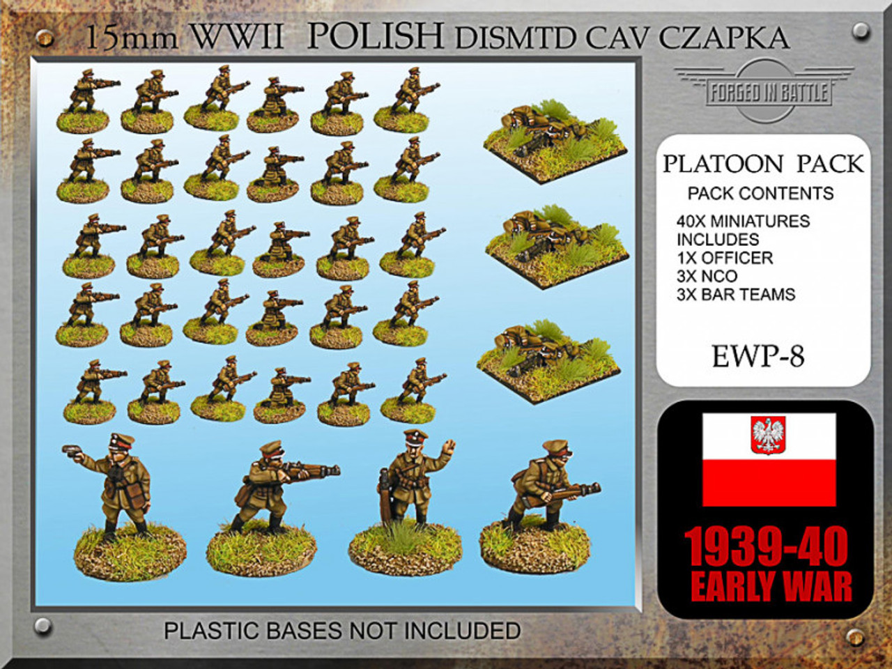 Polish Cavalry Dismounted (Czapka)