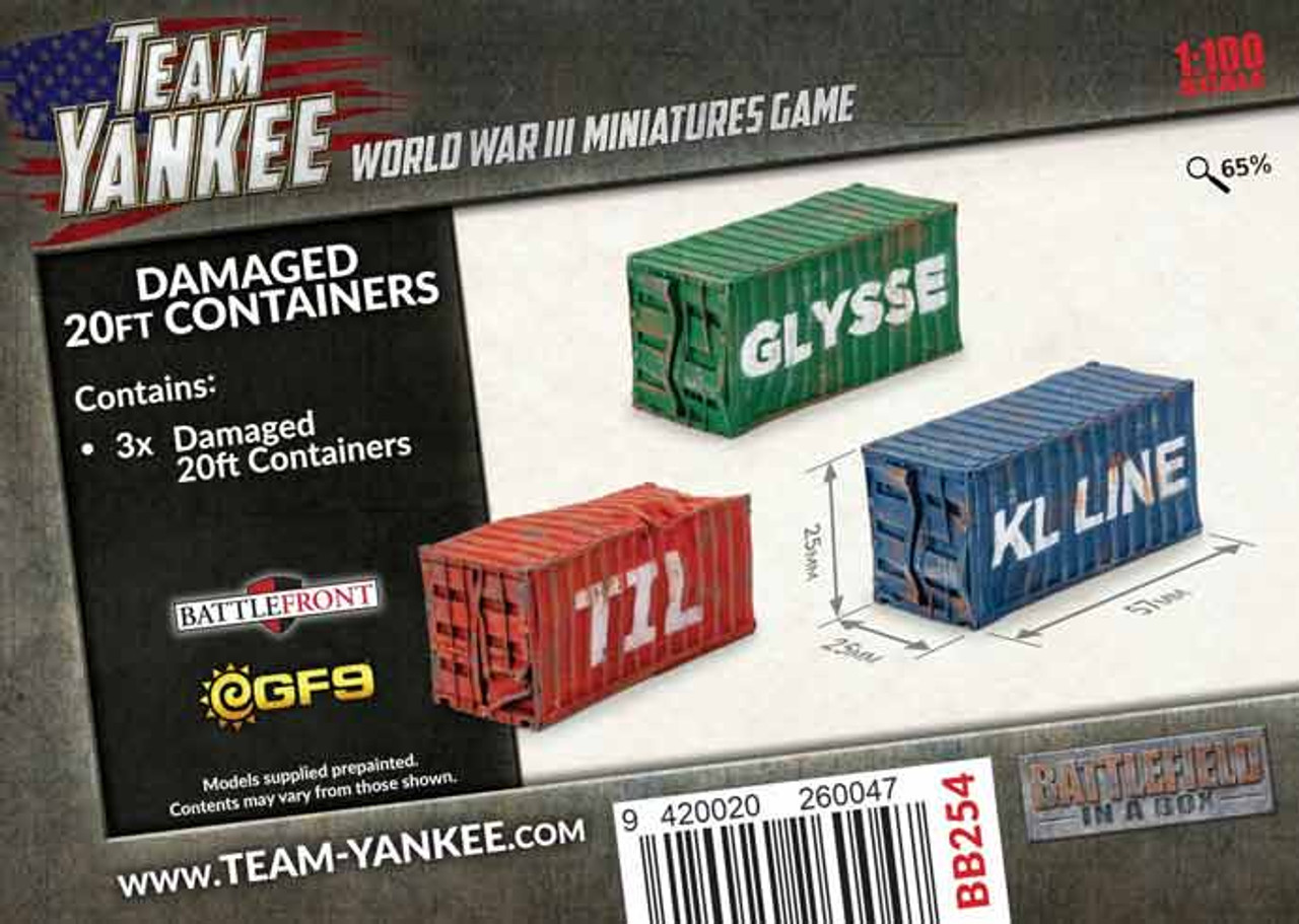 Copy of 20ft  Shipping Containers (3) - BB254